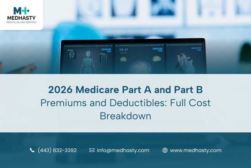 2026 Medicare Part A and Part B premiums and deductibles cost breakdown